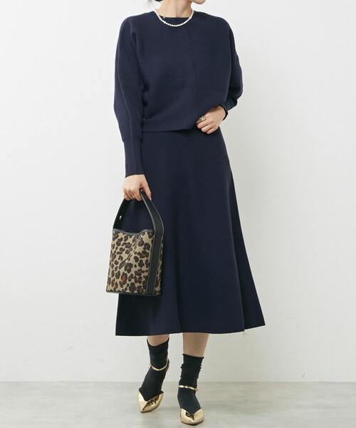 「martinique」 ニットカーディガン - ピンク レディース_画像5