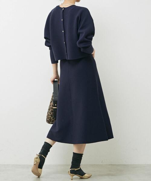 「martinique」 ニットカーディガン - ピンク レディース_画像6