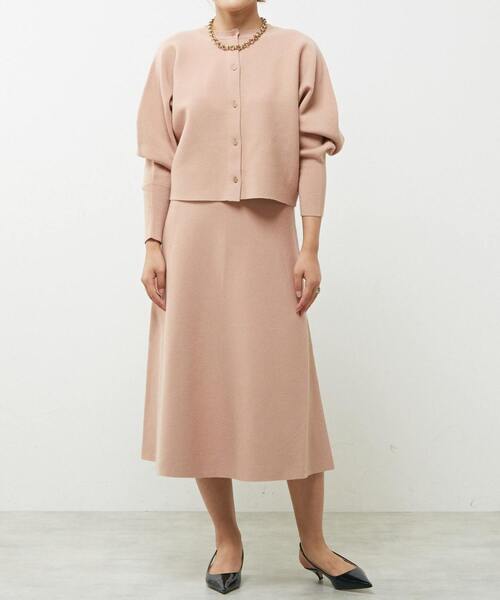 「martinique」 ニットカーディガン - ピンク レディース_画像9