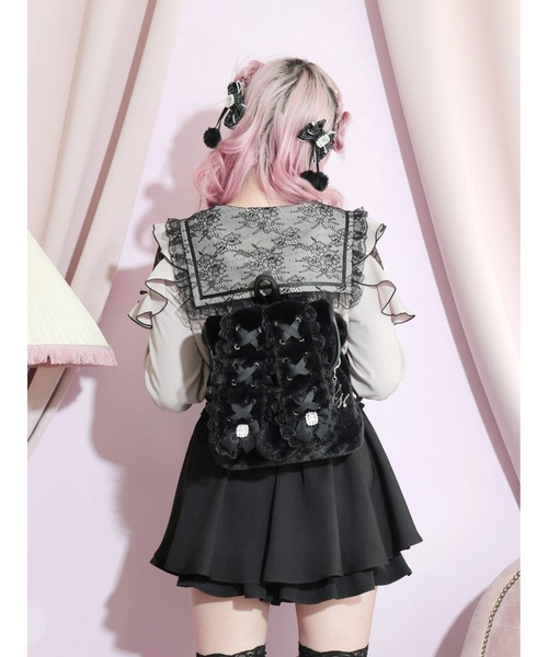 NOEMIE（ノエミー） デイバック リュック うさ耳リボンレースアップ