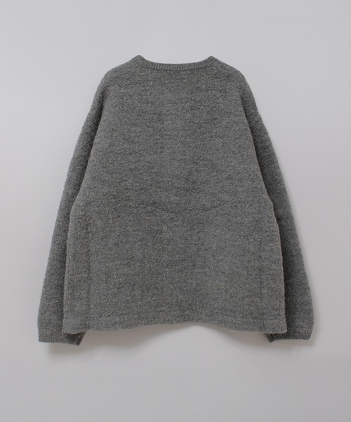 「RNA-N」 ニットカーディガン FREE チャコールグレー レディース_画像3