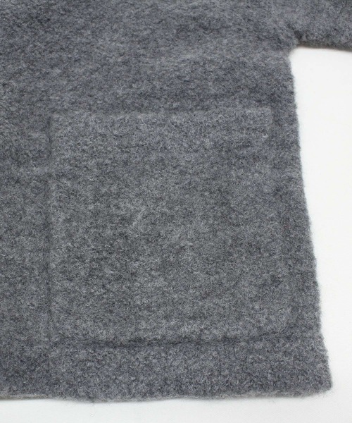 「RNA-N」 ニットカーディガン FREE チャコールグレー レディース_画像4