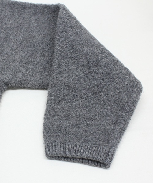 「RNA-N」 ニットカーディガン FREE チャコールグレー レディース_画像6