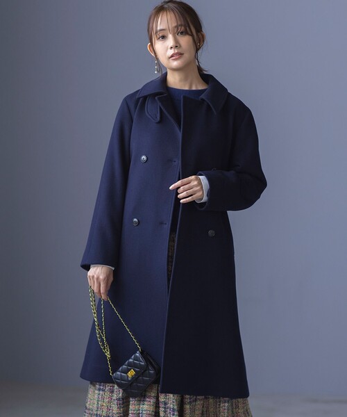 「組曲」 コート 7 ネイビー レディース_画像5