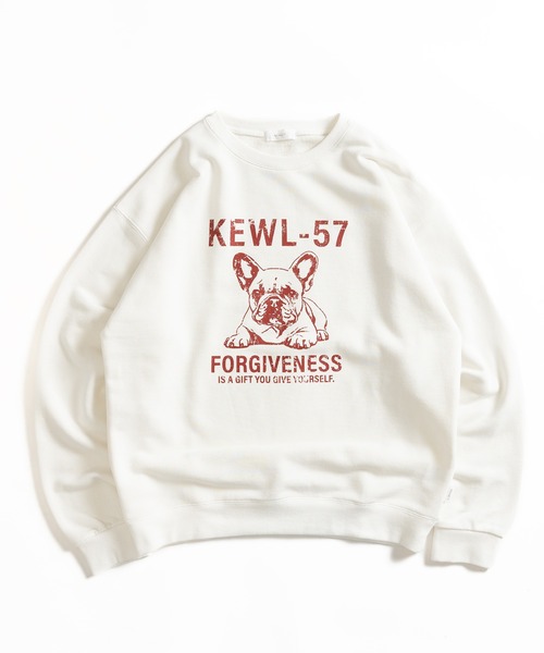 「MUHET」 スウェットカットソー MEDIUM オフホワイト レディース_画像2