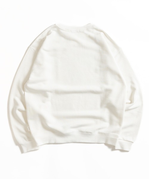 「MUHET」 スウェットカットソー MEDIUM オフホワイト レディース_画像3