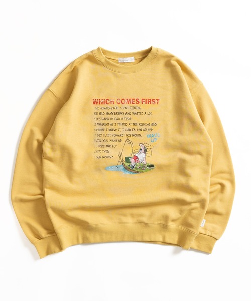 「MUHET」 スウェットカットソー MEDIUM オフホワイト レディース_画像7