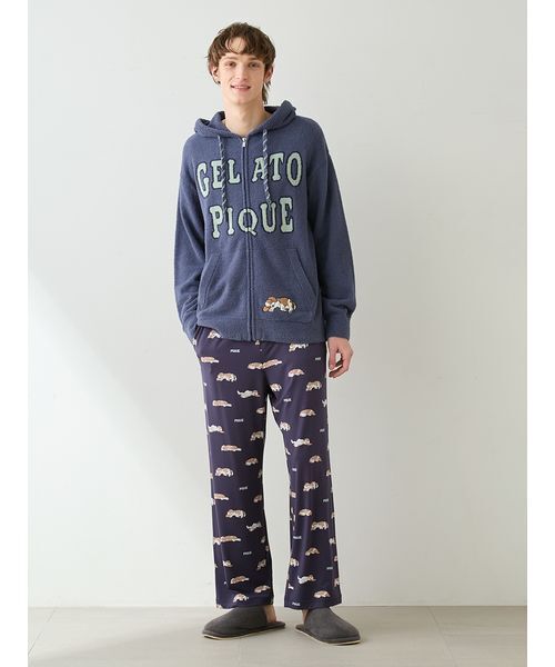gelato pique（ジェラートピケ） パジャマ 「HOMME」レーヨン