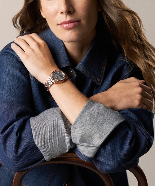 Fossil フォッシル ブレスウォッチ 腕時計  クォーツ/SS×レザー/ JR-9269   ブロンズカラー レディース / 240001198484 2026年最新】Yahoo!オークション -fossil 腕時計 jr(フォッシル)の中古