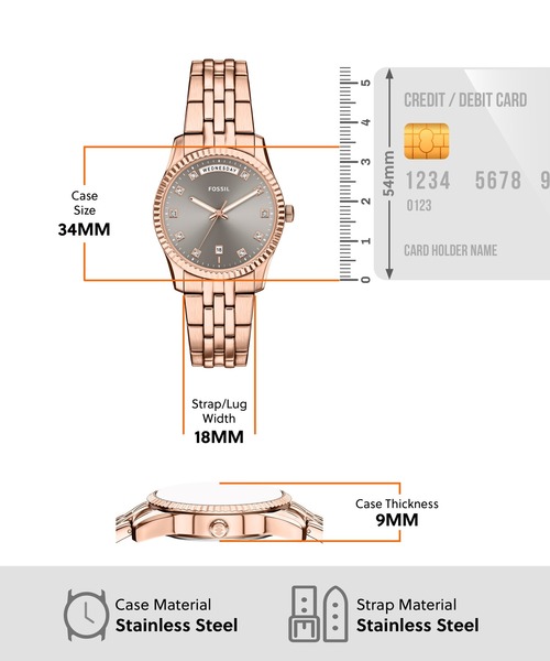 Fossil レディース腕時計 新品 未使用 タグ付き FOSSIL RAQUEL 煌めく腕時計のご紹介 - ジャンクスルクア大阪店 | BLOG
