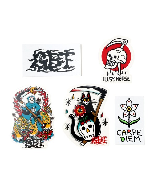 TOKYO CULTUART by BEAMS ステッカー GxBxT / ILLSYNAPSE ステッカー