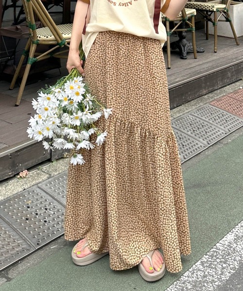 「w closet」 フレアスカート FREE ブラック レディース_画像3