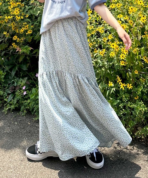 「w closet」 フレアスカート FREE ブラック レディース_画像4