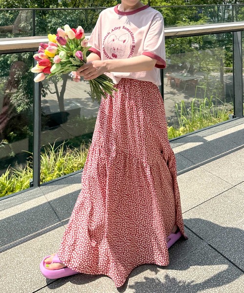 「w closet」 フレアスカート FREE ブラック レディース_画像5