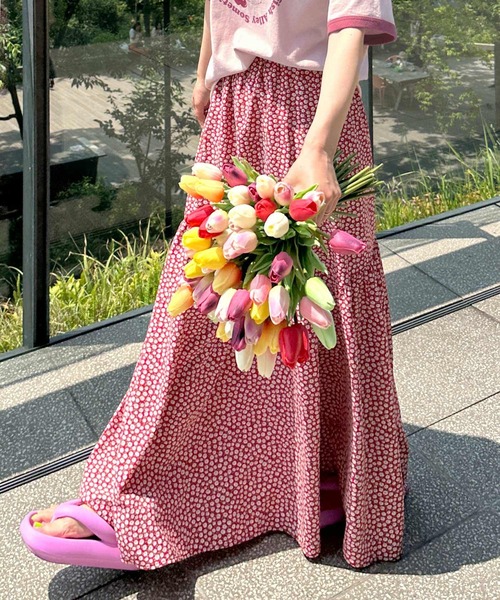 「w closet」 フレアスカート FREE ブラック レディース_画像7