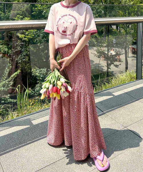 「w closet」 フレアスカート FREE ブラック レディース_画像9