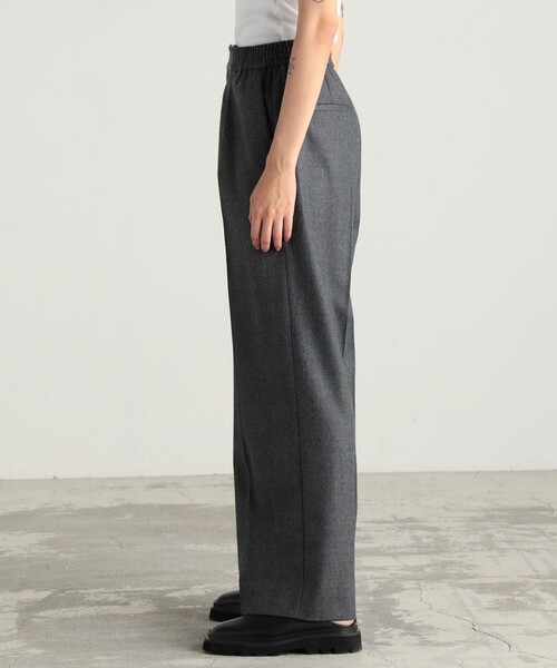 「EDITION」 パンツ 34 チャコールグレー レディース_画像4