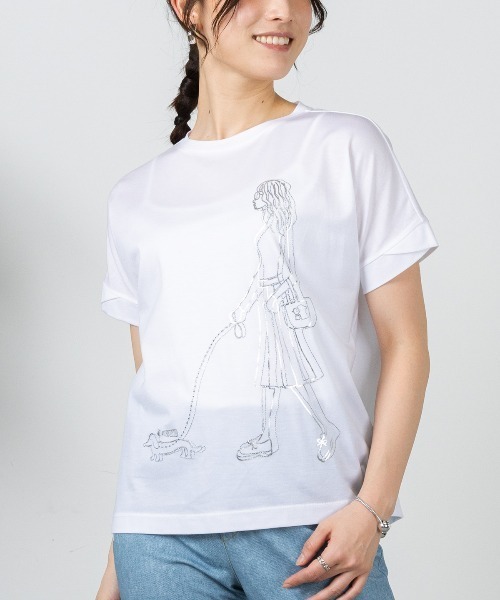 STUDIO PICONE 半袖プルオーバー グレー 40 レディース STUDIO PICONE 半袖プルオーバー グレー 40
