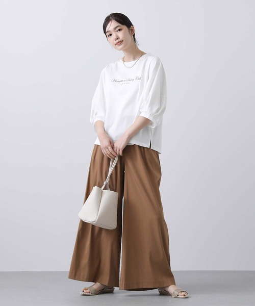 「Gready Brilliant」 半袖カットソー 38 オフホワイト レディース_画像2