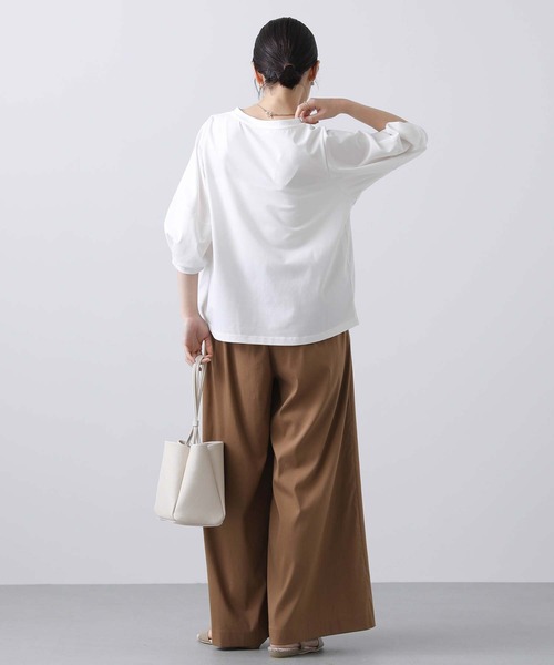 「Gready Brilliant」 半袖カットソー 38 オフホワイト レディース_画像4