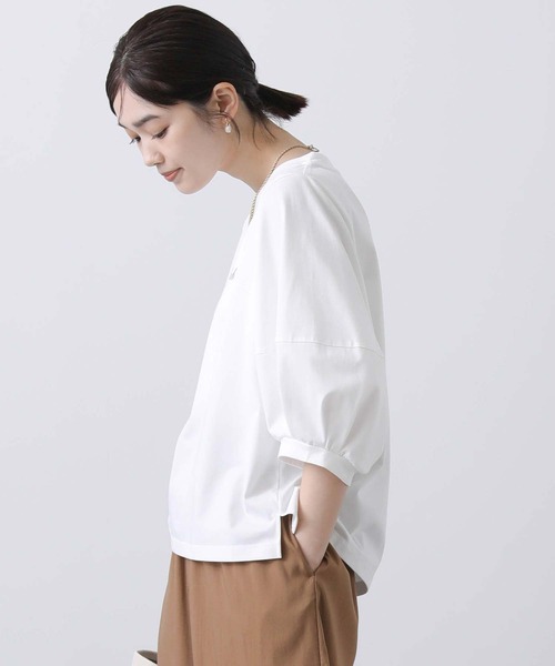 「Gready Brilliant」 半袖カットソー 38 オフホワイト レディース_画像7