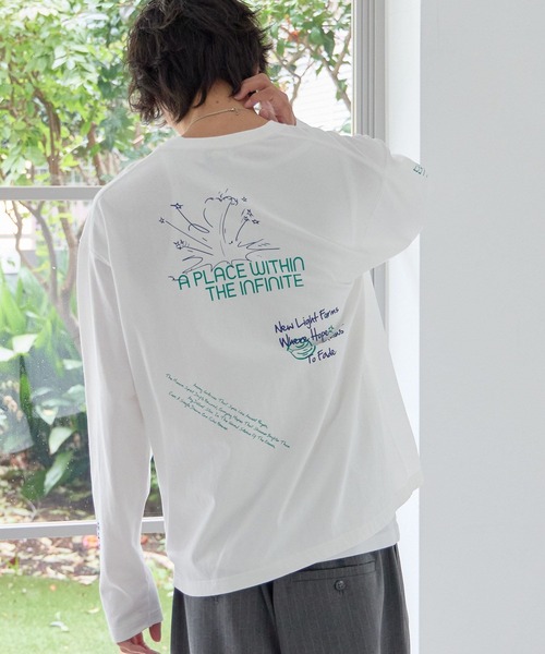 PBLIM tシャツ 「UNISEX」ラクガキロンT ルーズシルエット レディース