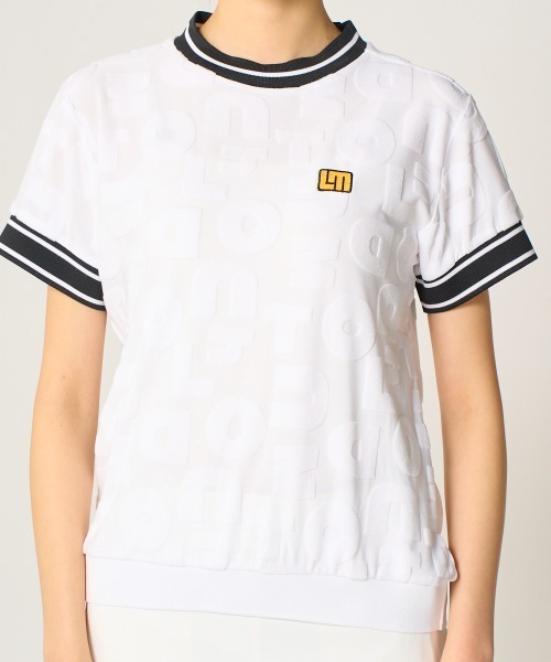 tシャツ 半袖 LOUDMOUTH/ラウドマウス ゴルフウェア UVカット パイル