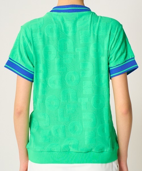 tシャツ 半袖 LOUDMOUTH/ラウドマウス ゴルフウェア UVカット パイル