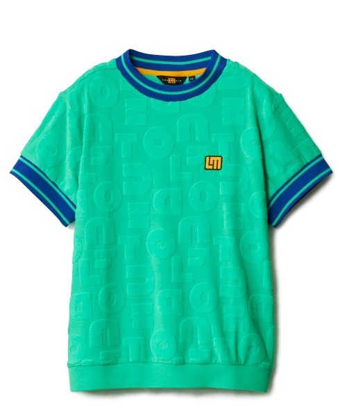 tシャツ 半袖 LOUDMOUTH/ラウドマウス ゴルフウェア UVカット パイル