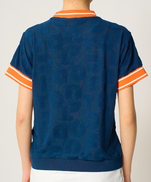 tシャツ 半袖 LOUDMOUTH/ラウドマウス ゴルフウェア UVカット パイル