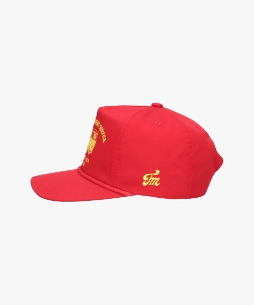 TalkMart キャップ 帽子 TC-TWILL TRUCKER CAP_RD/BK / トークマート