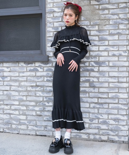 「couture BY ROJITA」 ニットワンピース FREE アイボリー レディース_画像5