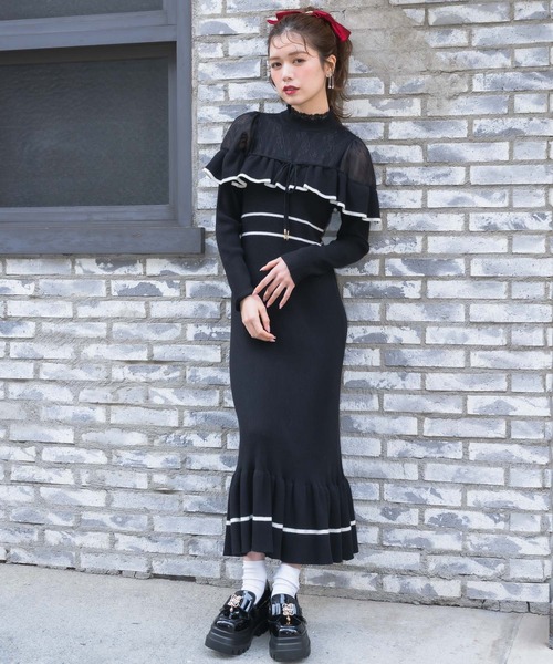 「couture BY ROJITA」 ニットワンピース FREE アイボリー レディース_画像7