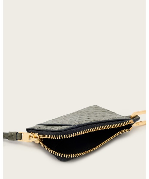 ALLSAINTS（オールセインツ） コインケース ONE SIZE グリーン系その他 