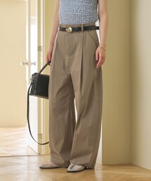 BEAUTY＆YOUTH UNITED ARROWS ワイドパンツ パンツ タックカーブパンツ