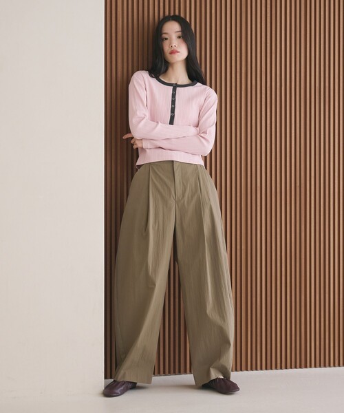 BEAUTY＆YOUTH UNITED ARROWS パンツ タックカーブパンツ