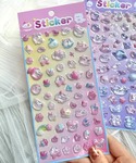 ステッカー ゆめかわアニマルぷっくりシールの詳細画像4