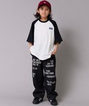 tシャツ 「綿100%」配色ラグラン ワンポイ...の詳細画像3