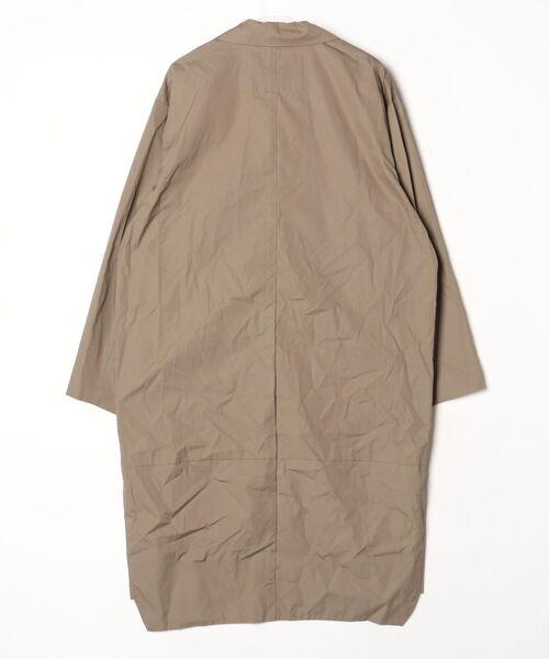 「NATAL DESIGN」 ステンカラーコート LARGE カーキ メンズ_画像2