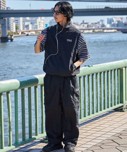 「FFEIN」 カーゴパンツ MEDIUM ブラック メンズ_画像6