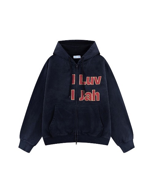 WOKE EDGE ウォークエッジ Zip Up Hoodie フーディ WOKE EDGE（ウォークエッジ） パーカー ジップフーディ｜I Luv I Jah