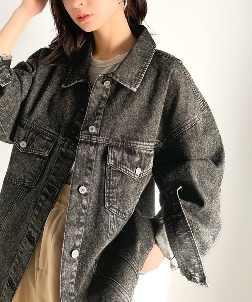 「classicalelf」 デニムジャケット X-LARGE ブルー レディースの画像8