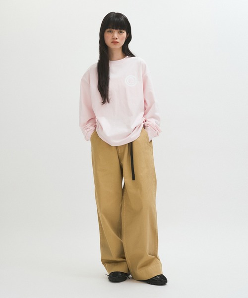 「Gramicci」 チノパンツ S ベージュ レディースの画像