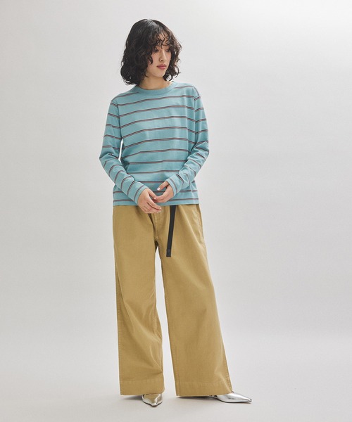 「Gramicci」 チノパンツ S ベージュ レディースの画像