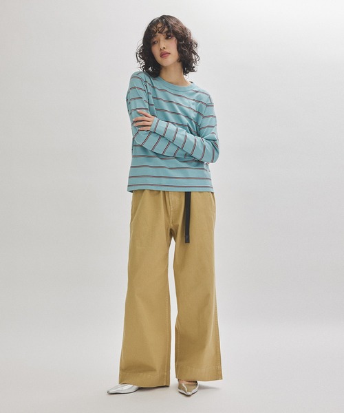 「Gramicci」 チノパンツ S ベージュ レディースの画像