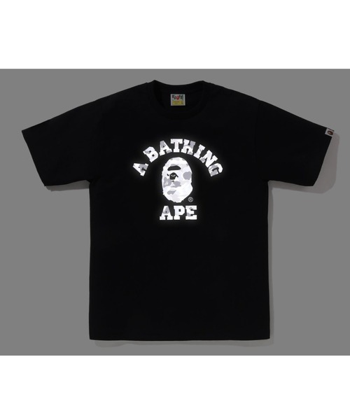 tシャツ ABC CAMO REFLECTIVE ON COLLEGE TEE メンズ レディースの画像