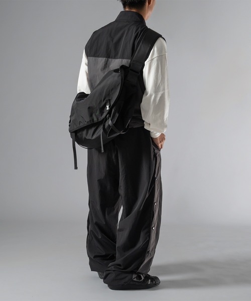 「kutir」 イージーパンツ MEDIUM ネイビー メンズ_画像5