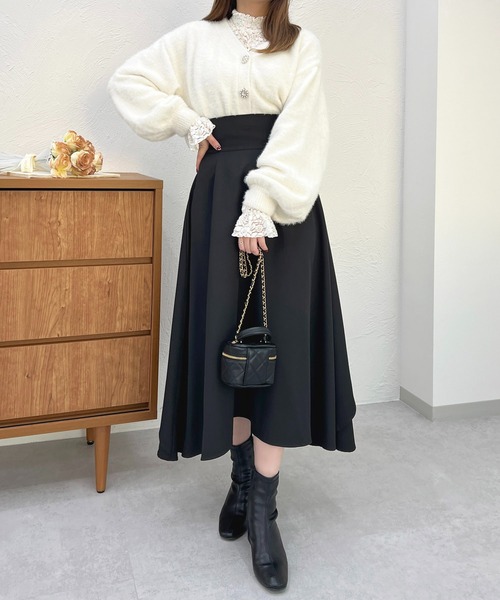 「apres jour」 ロングスカート X-LARGE ブラウン系その他2 レディース_画像2