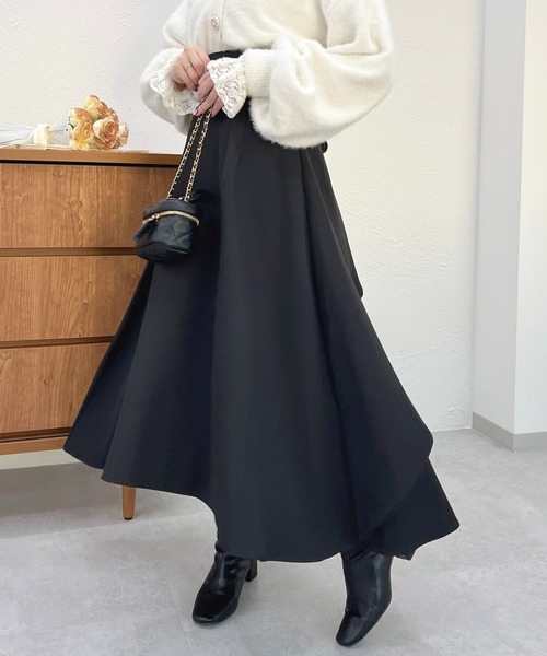 「apres jour」 ロングスカート X-LARGE ブラウン系その他2 レディース_画像4