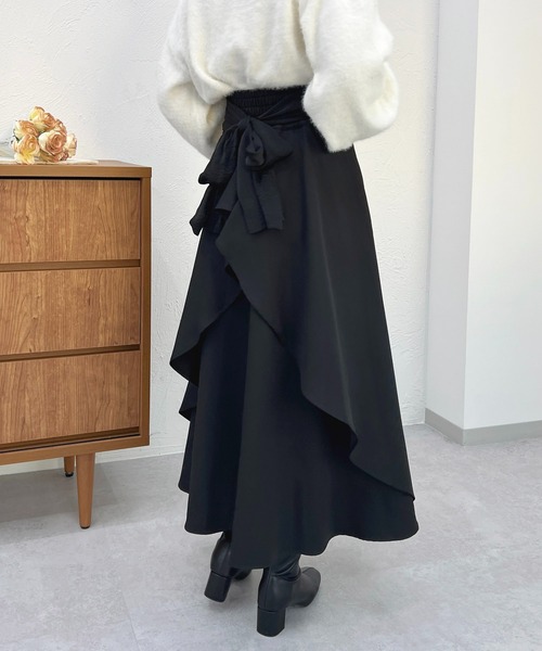 「apres jour」 ロングスカート X-LARGE ブラウン系その他2 レディース_画像7